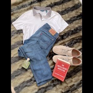 Levi’s 513 Slim fit flex jeans for men W 34  L 32